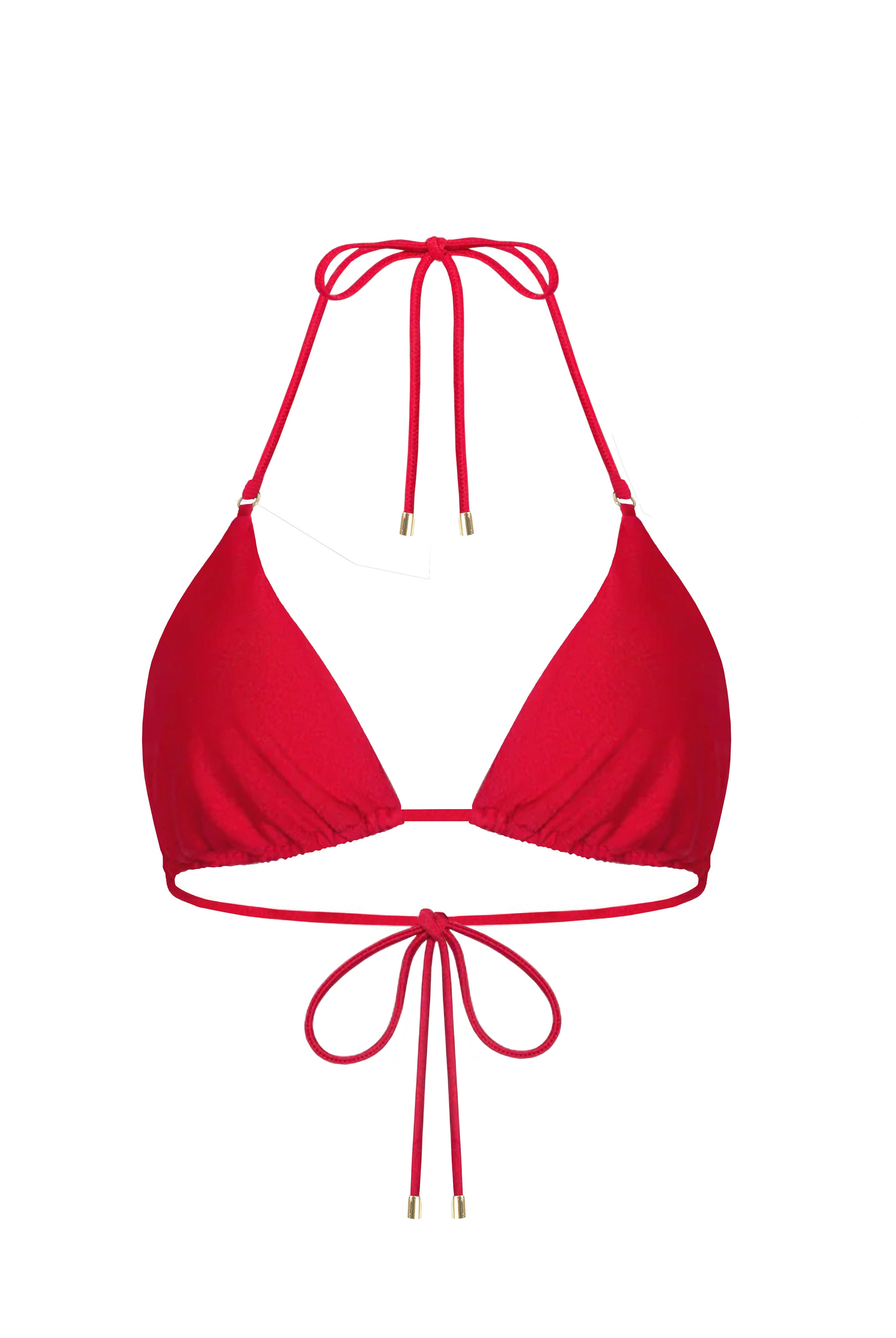 Kaia Triangle Bikini Top Front Image