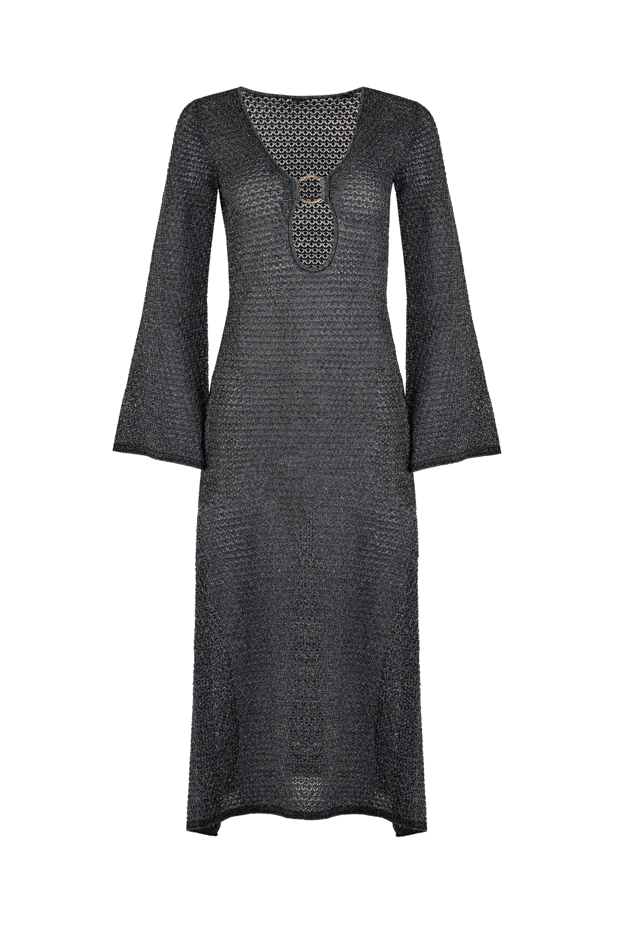 Olivia Long Sleeve Maxi Dress Front Image