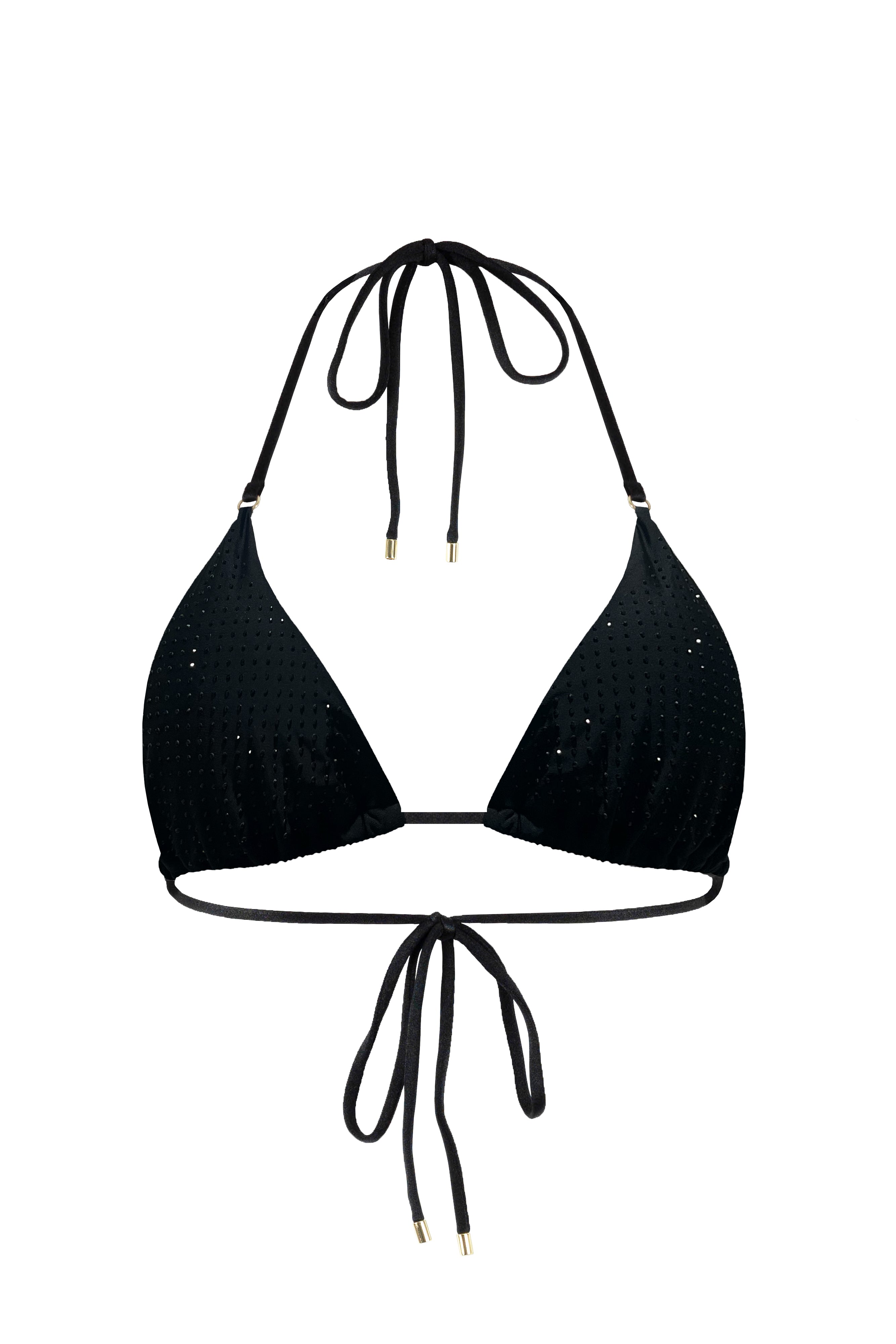 Tyra Crystal Triangle Top, Front Image