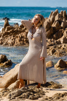 Olivia Long Sleeve Maxi Dress Campaign Image
