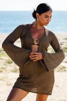 Ariana Long Sleeve Mini Dress Campaign Image