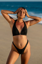 Gisele Crystal Halter Neck Bikini Top Campaign Image