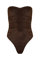 Naomi Bandeau Ruched One Piece Front Image