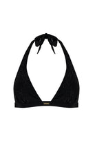 Gisele Crystal Halter Neck Bikini Top Front Image