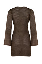 Ariana Long Sleeve Mini Dress Back Image