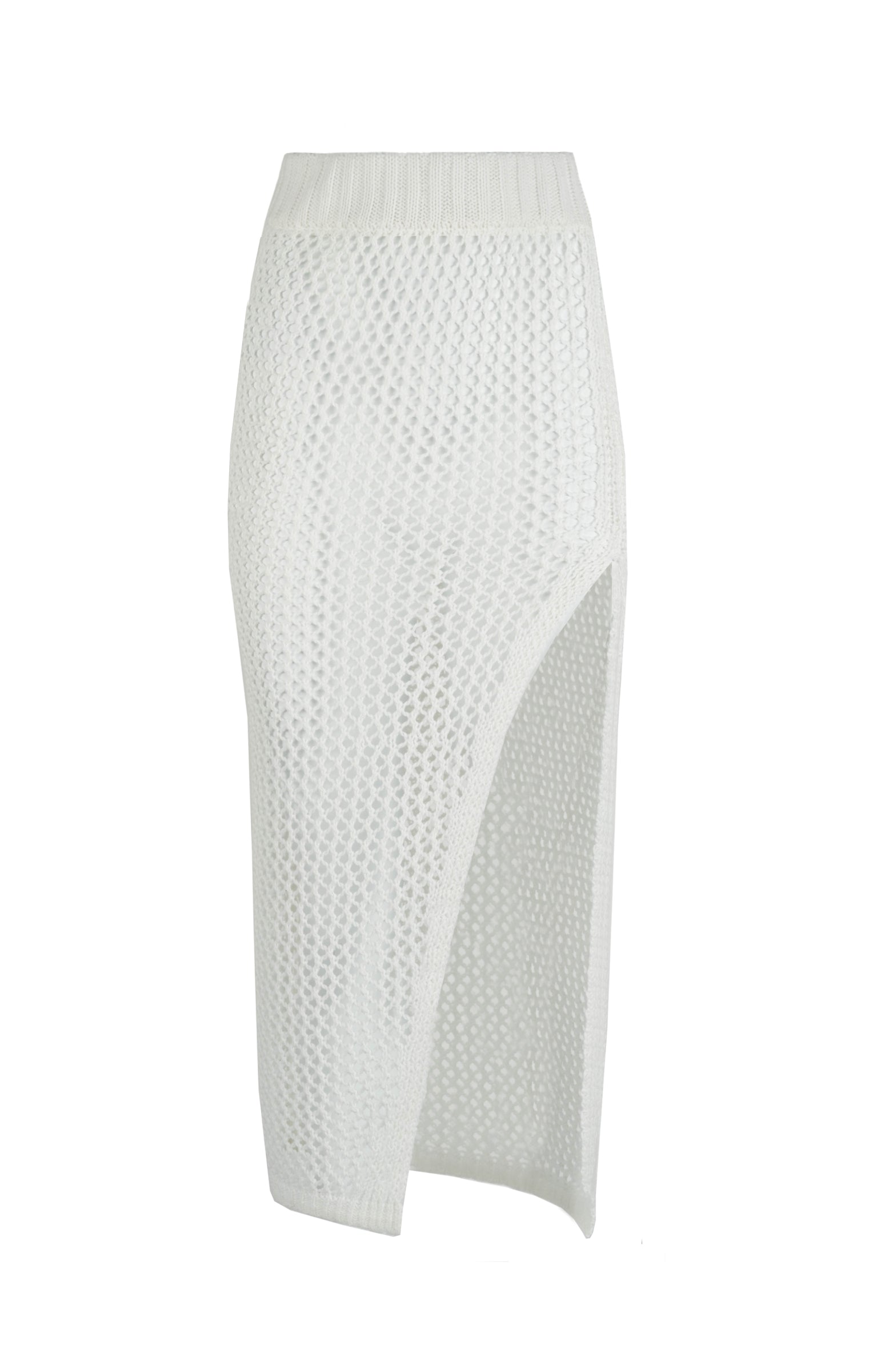 Cara Crochet Midi Skirt Front Image